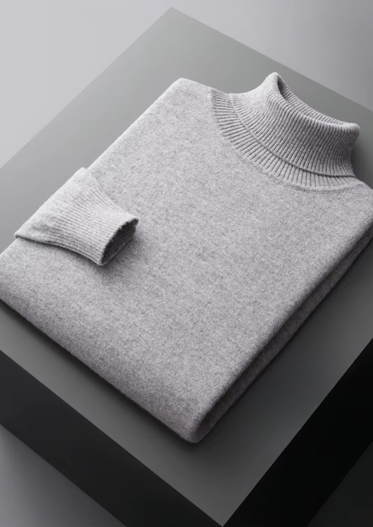 Pure Extra-Fine Merino Wool Classic Rollneck, view 8