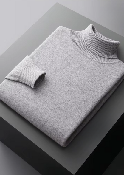 Pure Extra-Fine Merino Wool Classic Rollneck, view 8