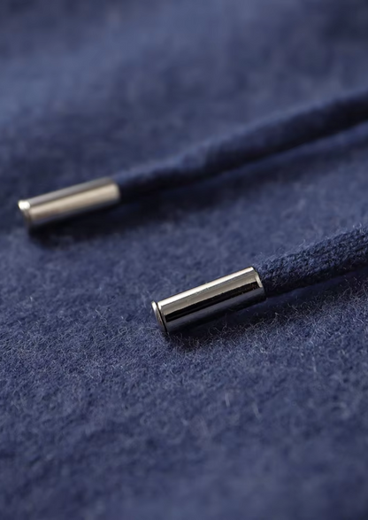 Premium Cashmere Navy Blue Milano Leisure Set, view 12