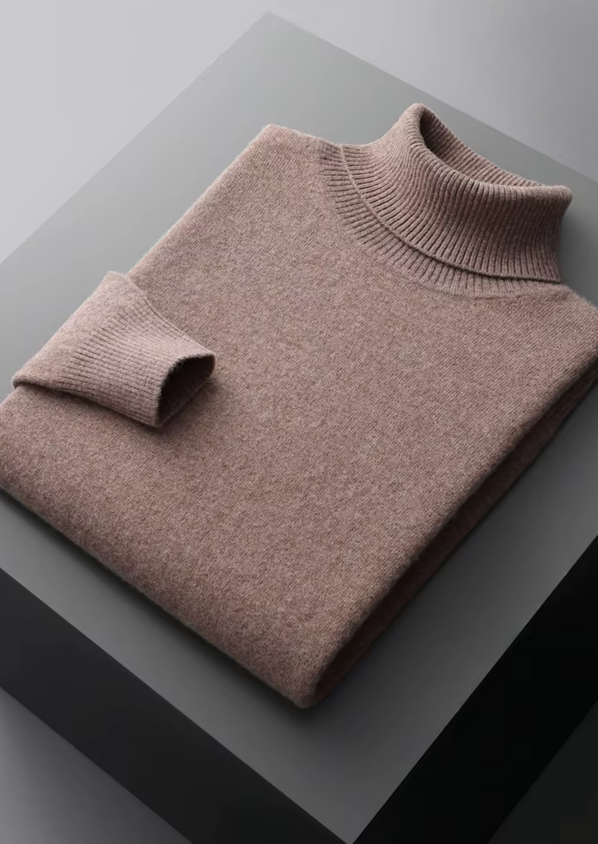 Pure Extra-Fine Merino Wool Classic Rollneck, view 12