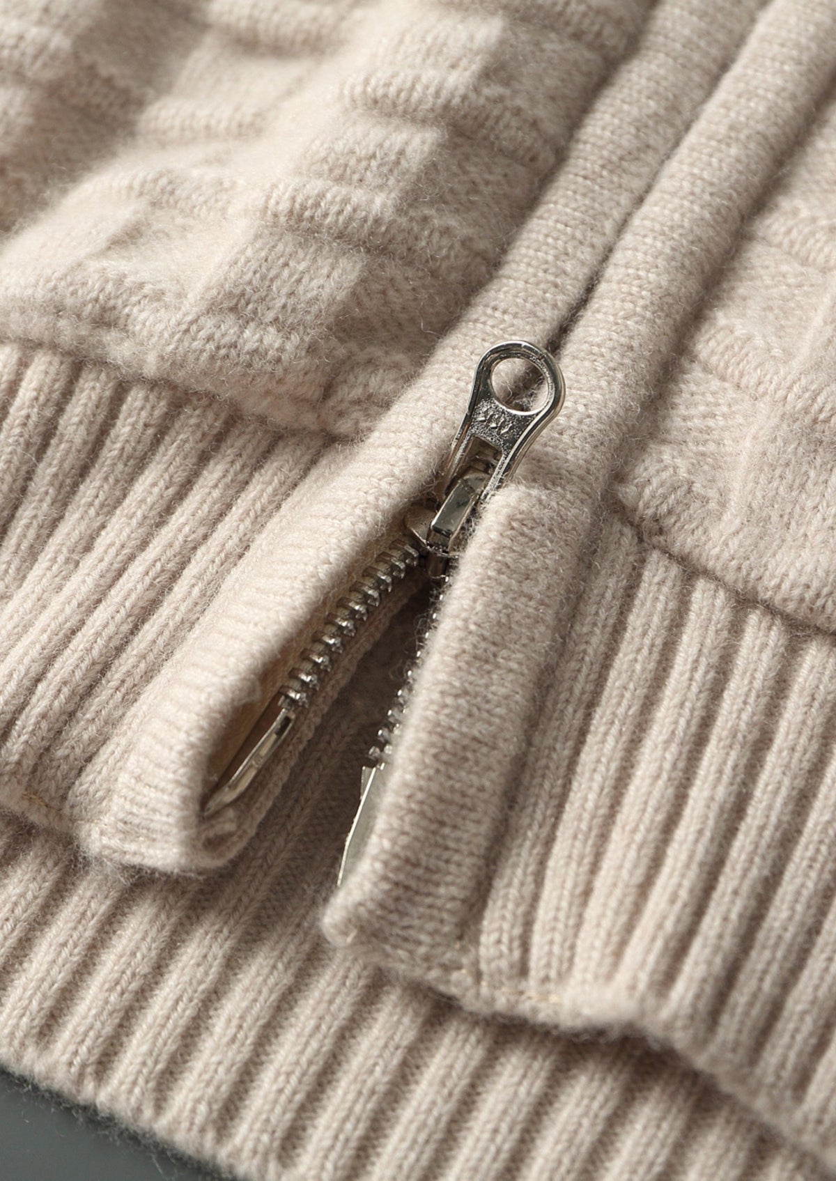 Pure Extra-Fine Merino Wool Textured Hoodie, view 10