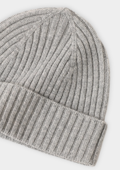 Pure Extra-Fine Merino Wool Traiano Essentials - Light Gray, view 4
