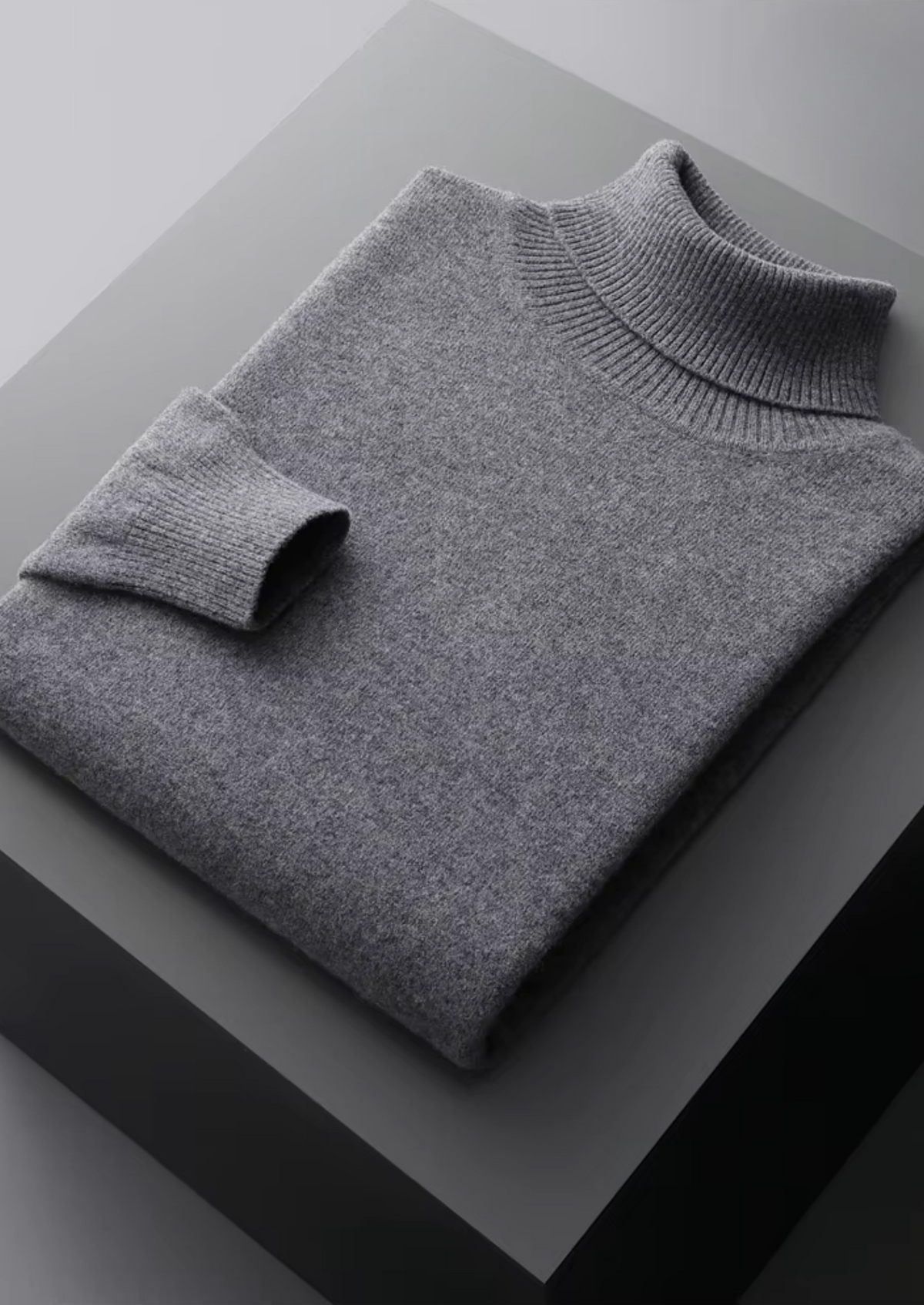 Pure Extra-Fine Merino Wool Classic Rollneck, view 11