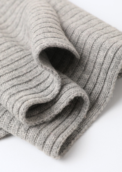 Pure Extra-Fine Merino Wool Traiano Essentials - Light Gray, view 2