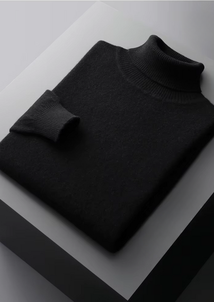 Pure Extra-Fine Merino Wool Classic Rollneck, view 9