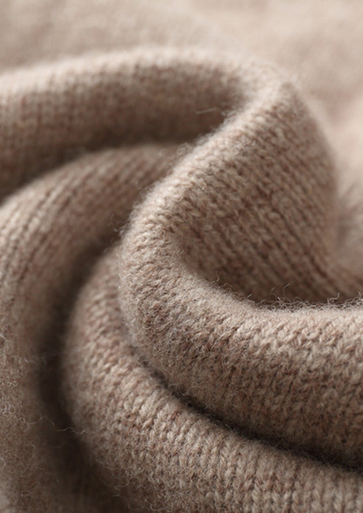 Pure Extra-Fine Merino Wool Cable Crewneck, view 4