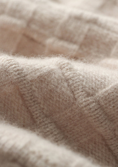 Pure Extra-Fine Merino Wool Textured Hoodie, view 14