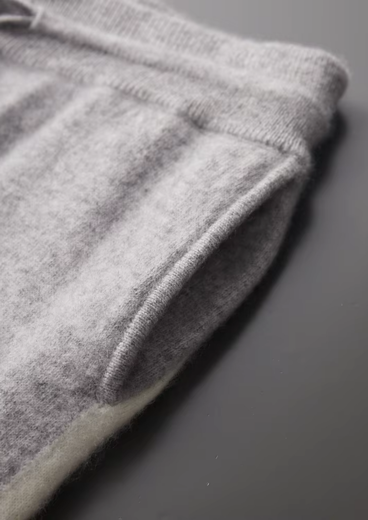 Premium Cashmere Light Gray Vienna Leisure Set, view 16
