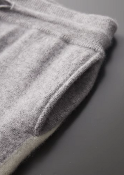 Premium Cashmere Light Gray Vienna Leisure Set, view 16