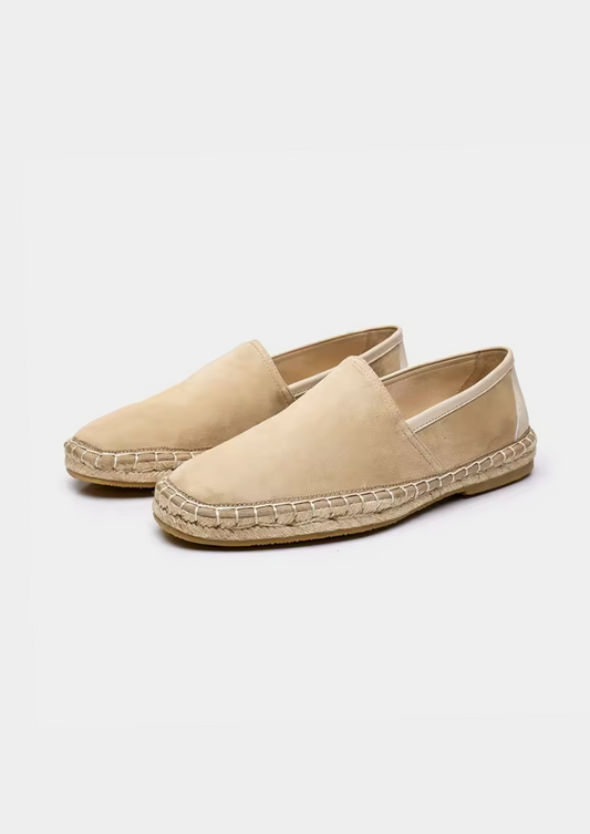 Amalfi Espadrille - Ivory, view 1