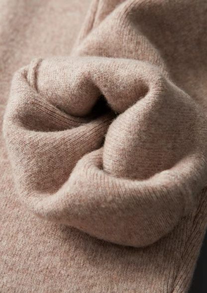 Pure Extra-Fine Merino Wool Beige Savro Set, view 8