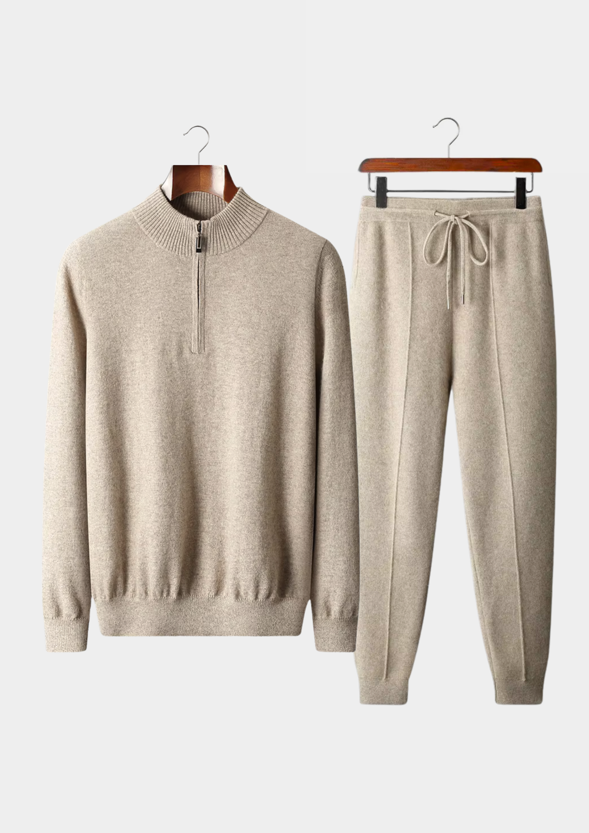 Pure Extra-Fine Merino Wool Santoni Set, view 1