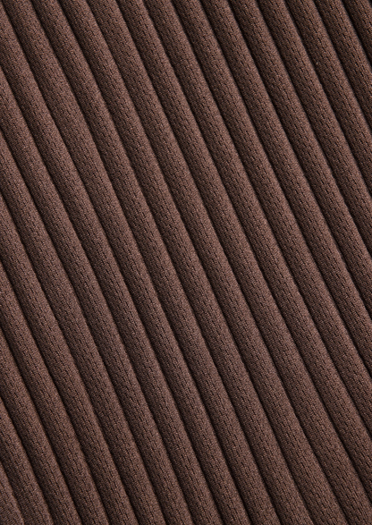 Coffee Pleated Summer Set, view 4