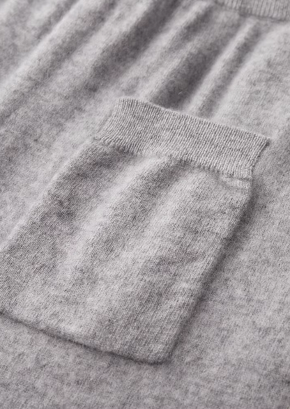 Premium Cashmere Light Gray Vienna Leisure Set, view 13