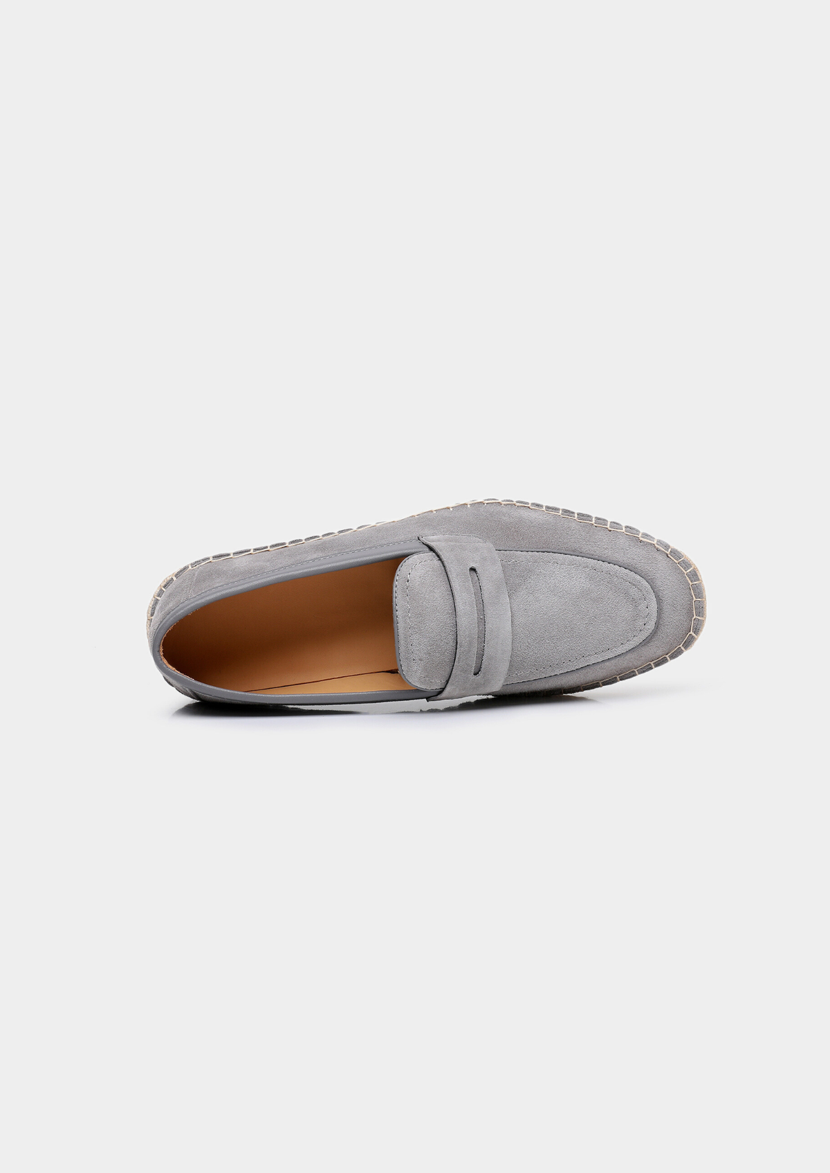 Positano Espadrille - Light Grey, view 2