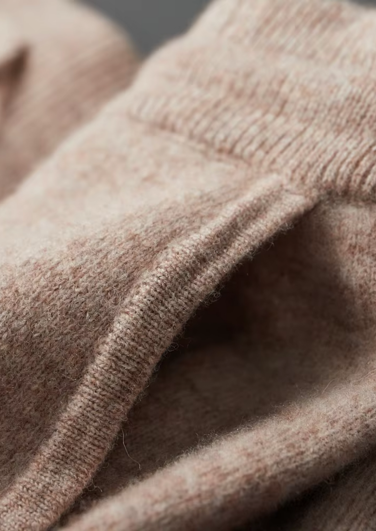 Pure Extra-Fine Merino Wool Beige Savro Set, view 12