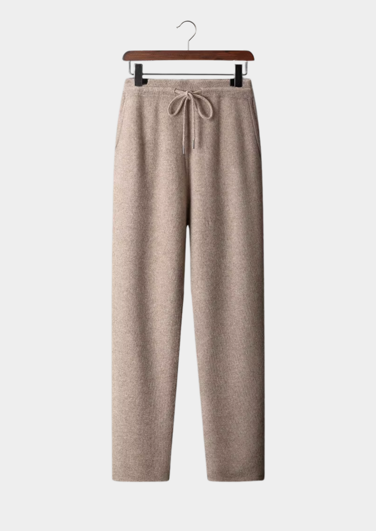 Pure Extra-Fine Merino Wool Leisure Trousers, view 4
