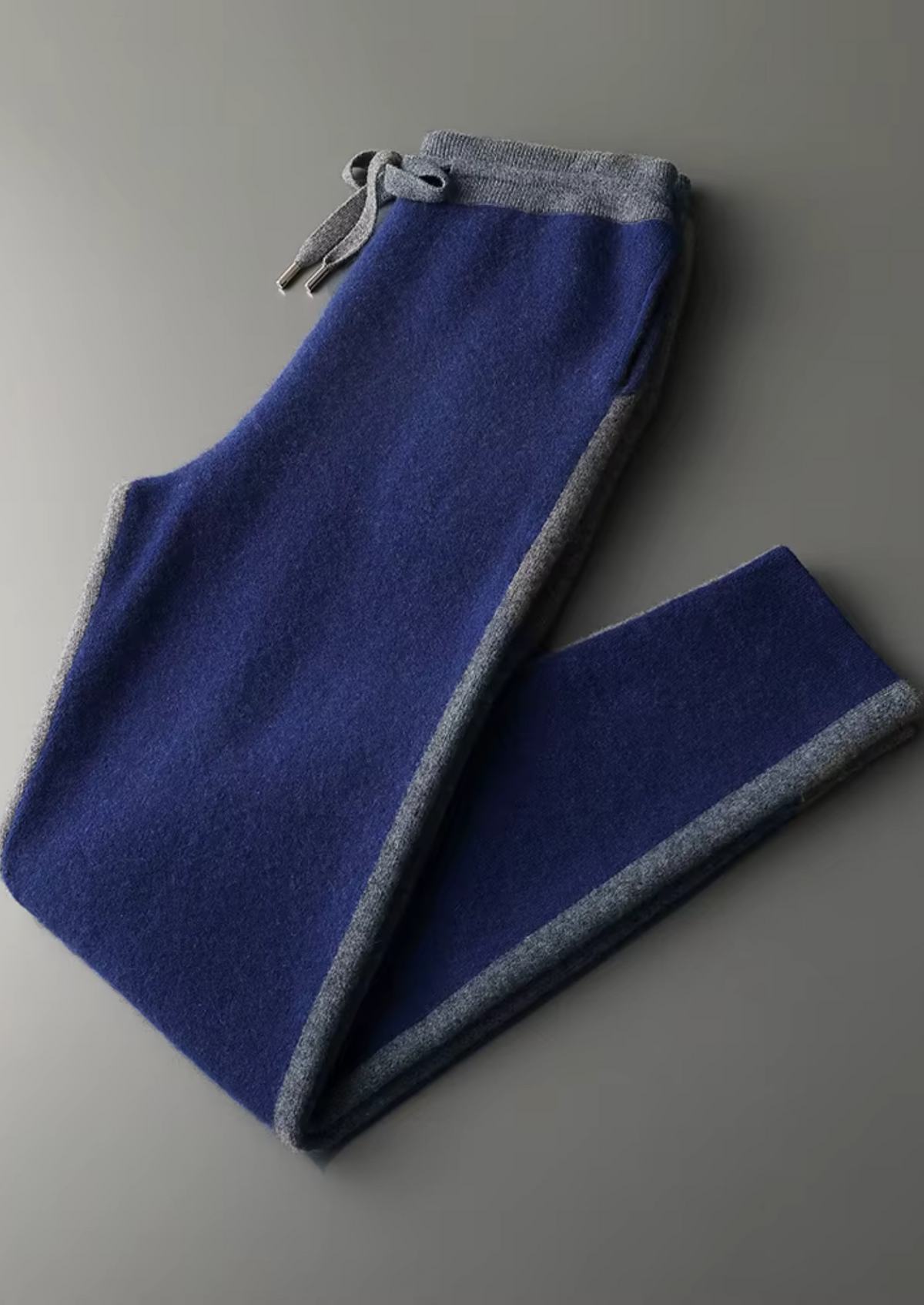 Premium Cashmere Navy Blue Torino Leisure Set, view 8