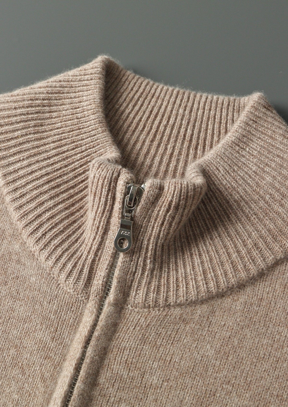 Pure Extra-Fine Merino Wool Essential Dual Zip Cardigan, view 4