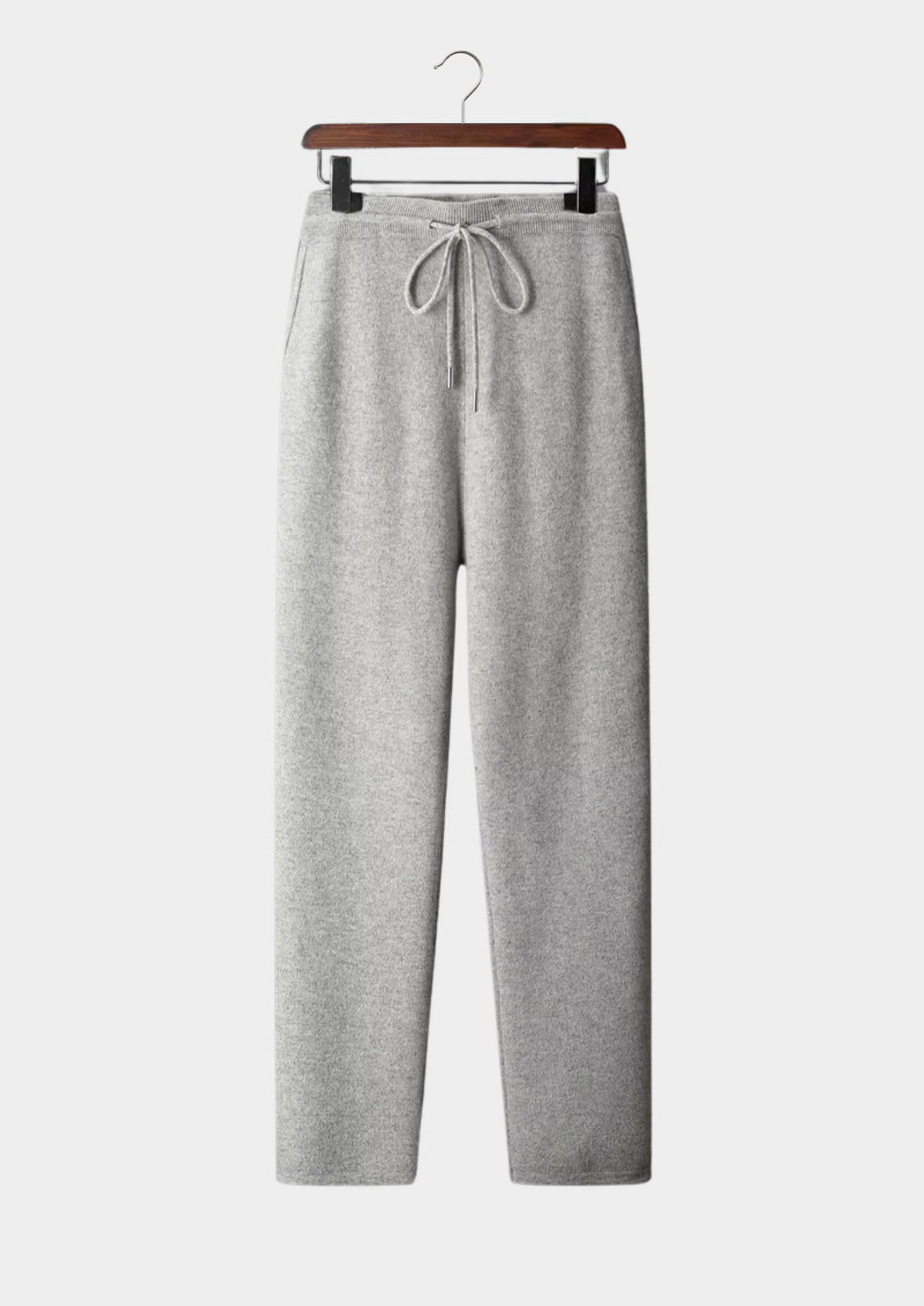 Pure Extra-Fine Merino Wool Leisure Trousers, view 1