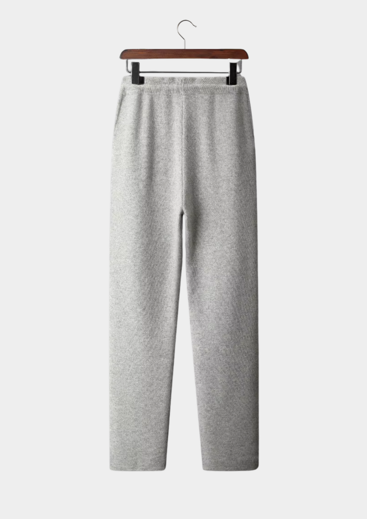 Pure Extra-Fine Merino Wool Leisure Trousers, view 2