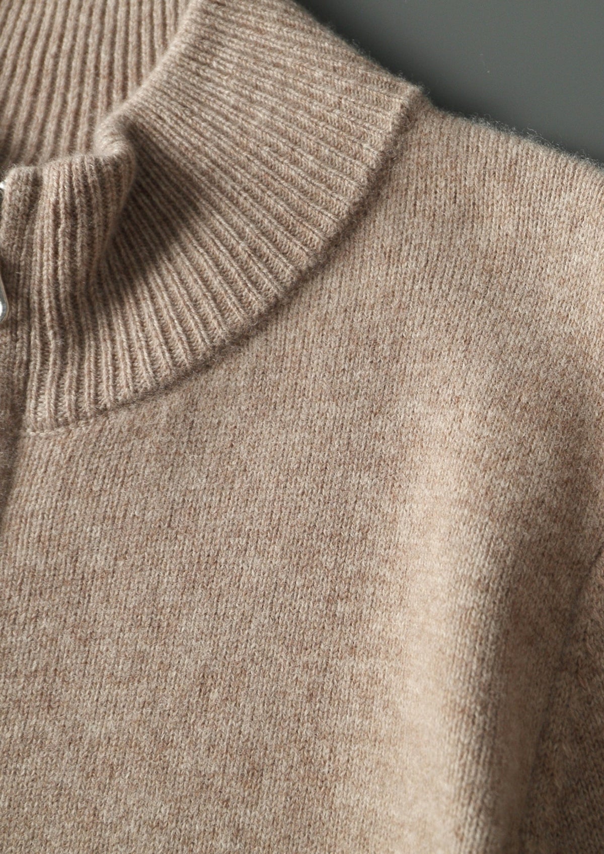 Pure Extra-Fine Merino Wool Essential Dual Zip Cardigan, view 7