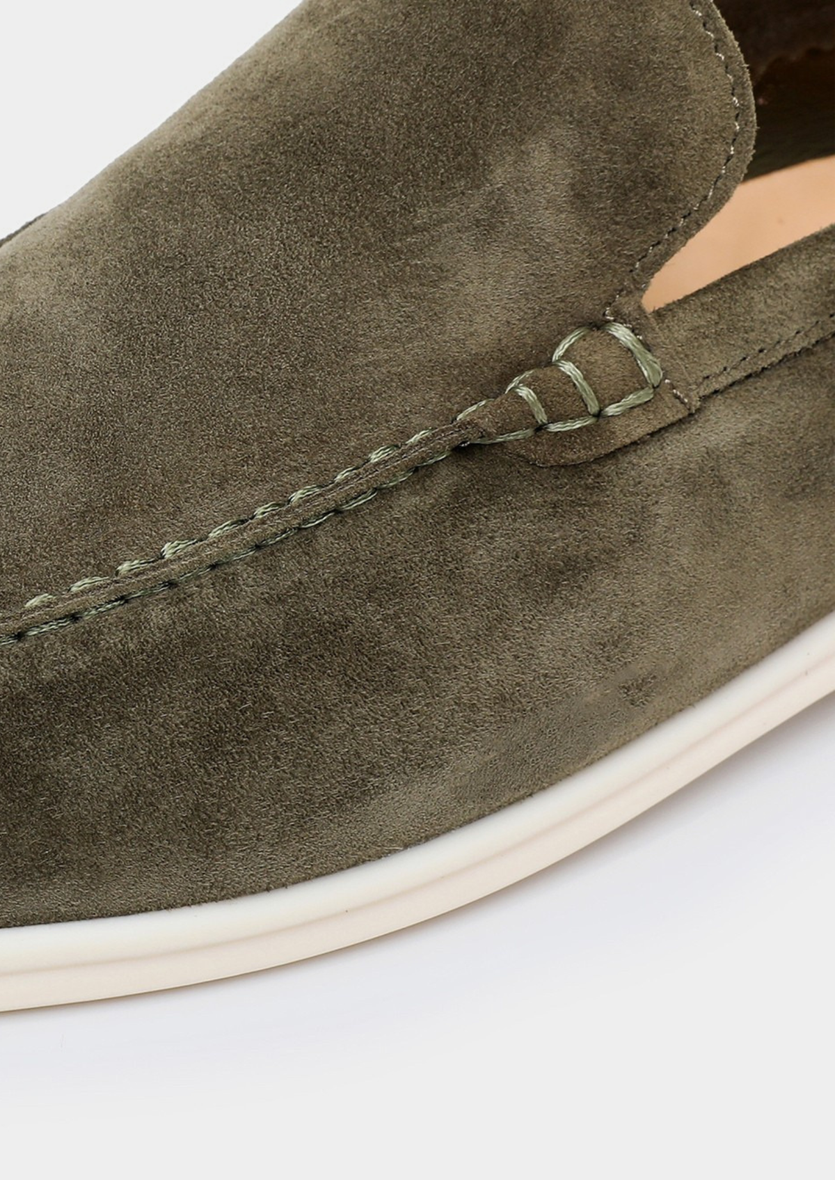 Anzio Loafer - Olive, view 2