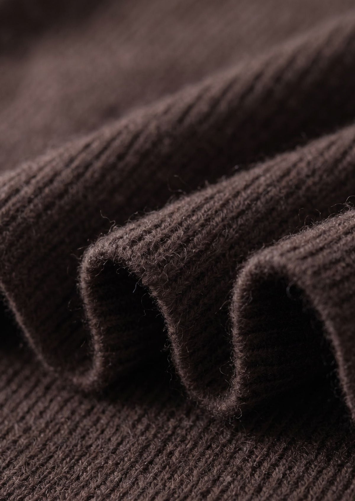 Pure Cashmere Dark Brown Body Warmer Vest, view 4