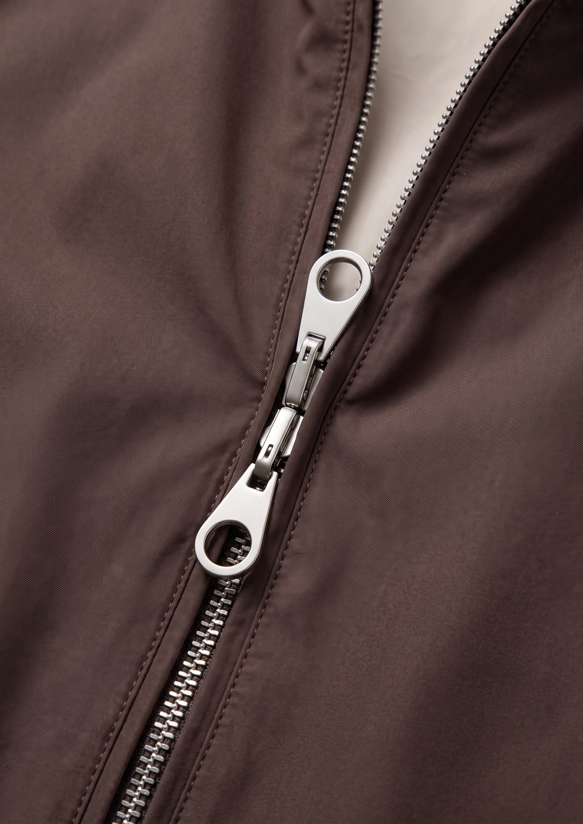Coffee Technical Windbreaker Jacket, view 4