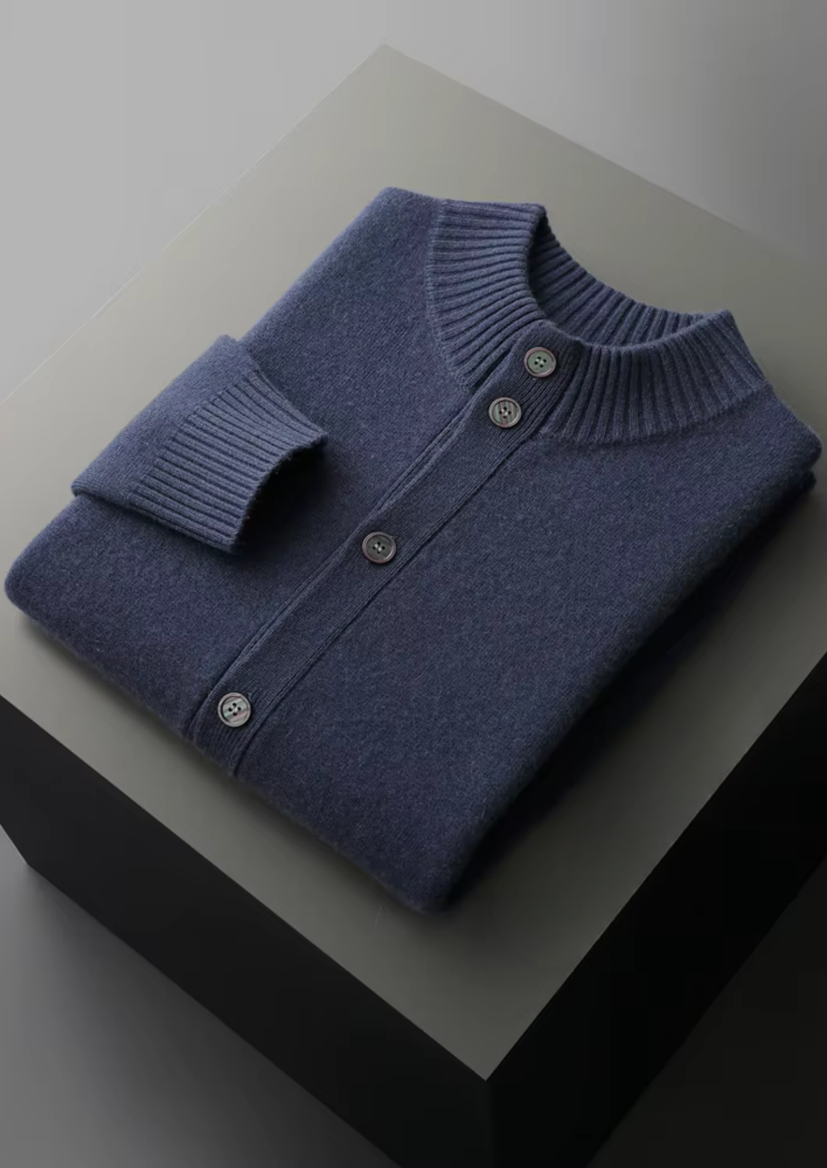 Premium Cashmere Button Cardigan, view 8