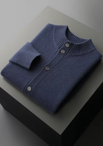 Premium Cashmere Button Cardigan, view 8