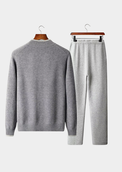 Pure Extra-Fine Merino Wool Two Tone Set, view 2