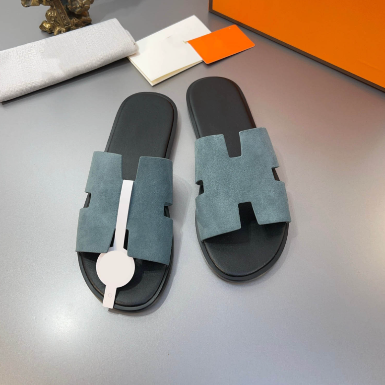 Claquettes Korcula en daim