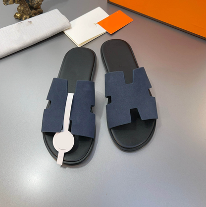 Claquettes Korcula en daim