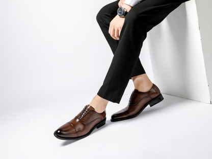 Pavia Leather Derby