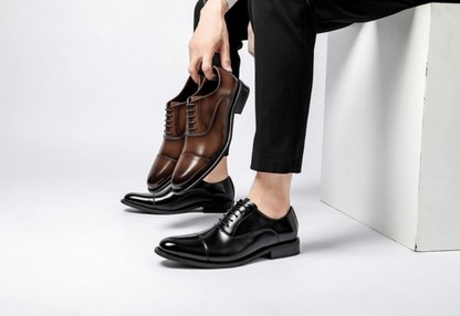 Pavia Leather Derby