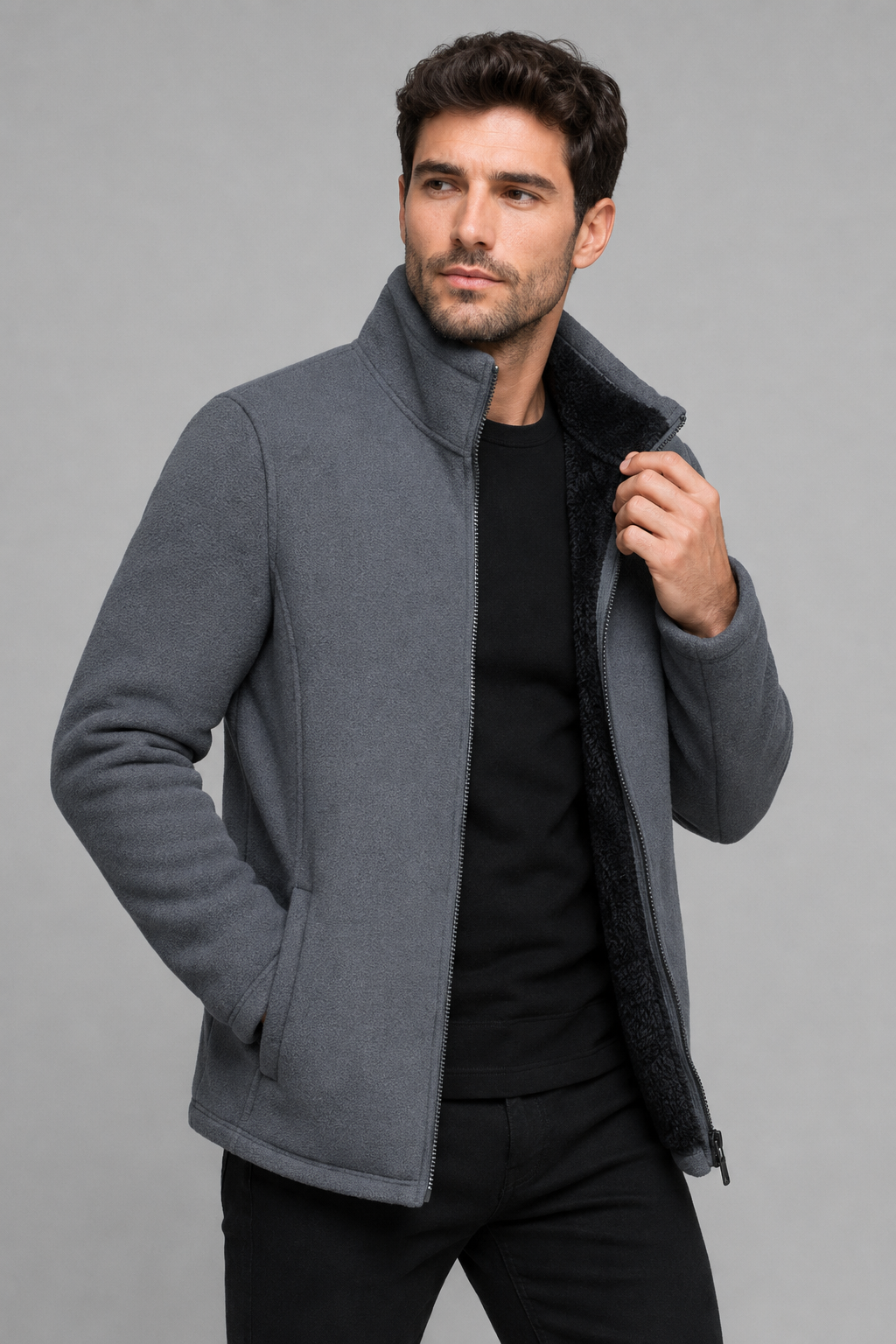 Aarhus Wool-Blend Jacket