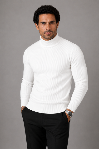 Pull col roulé Belluno