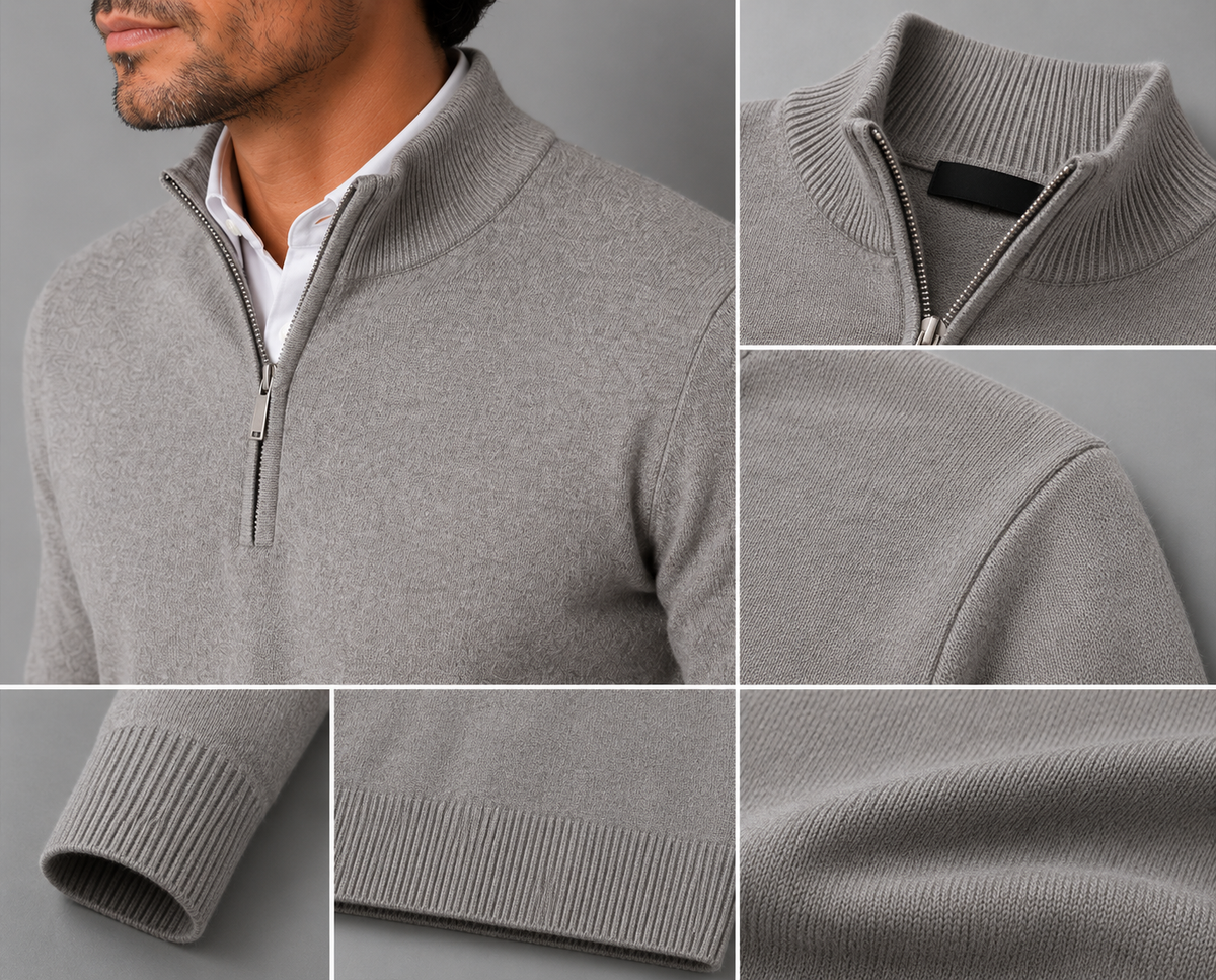 Pull demi-zip Garda