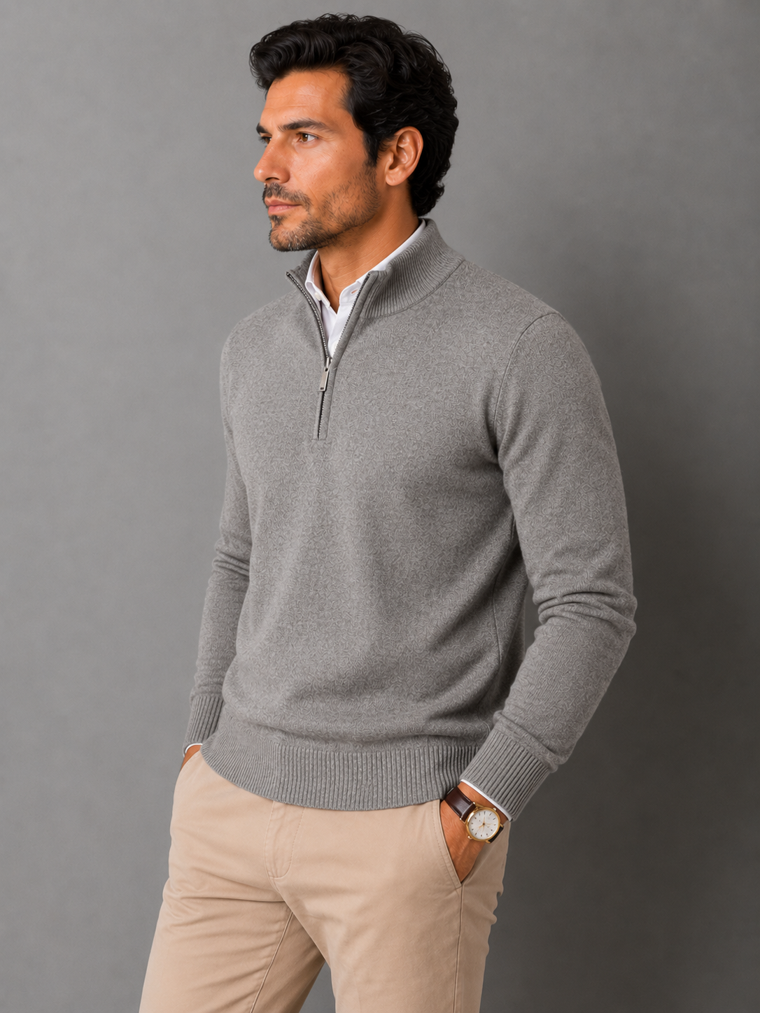 Pull demi-zip Garda