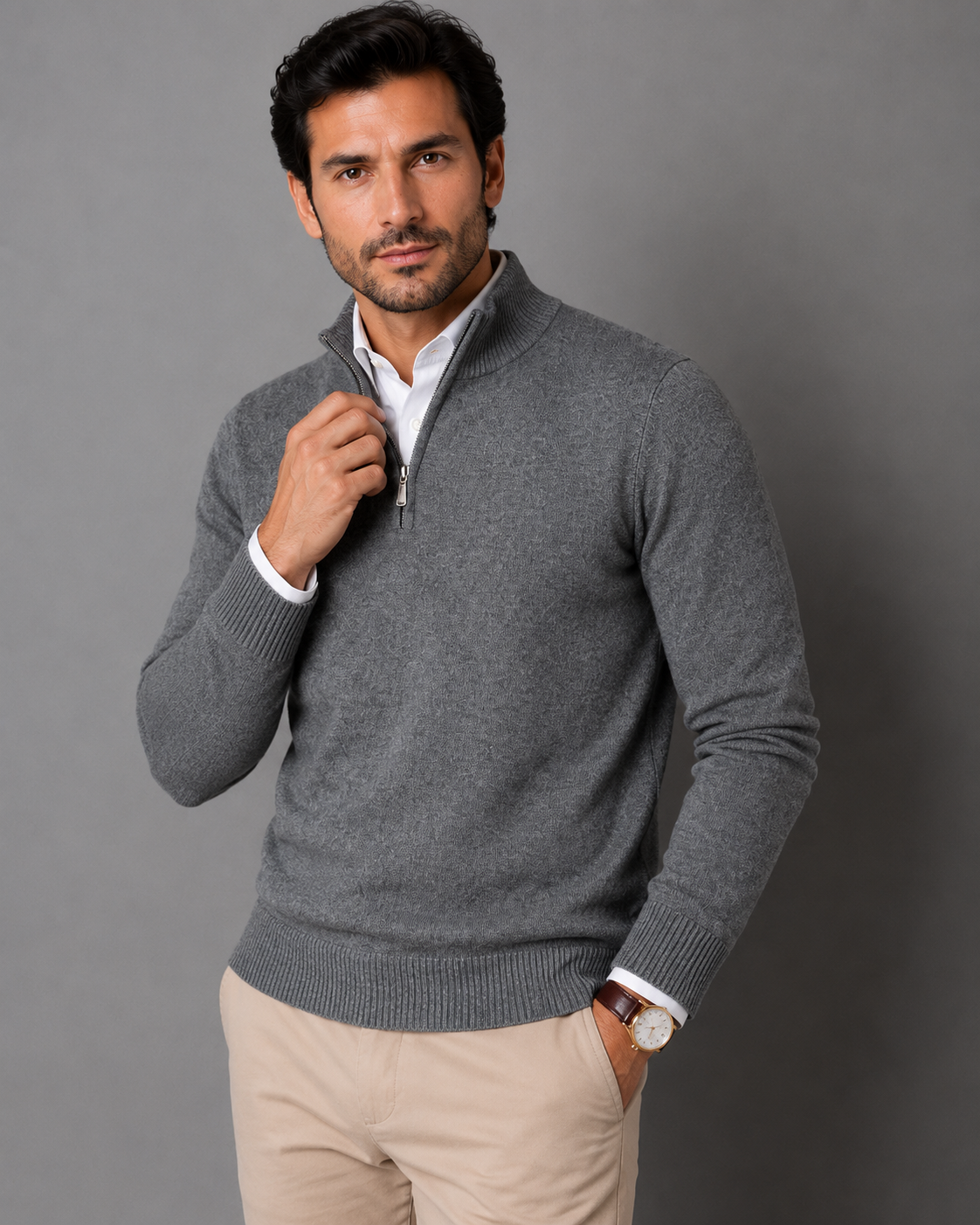 Pull demi-zip Garda
