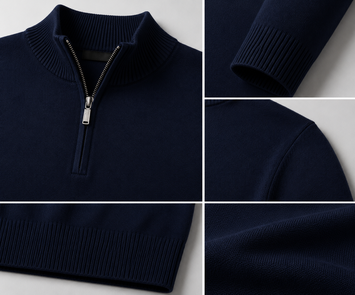 Pull demi-zip Garda