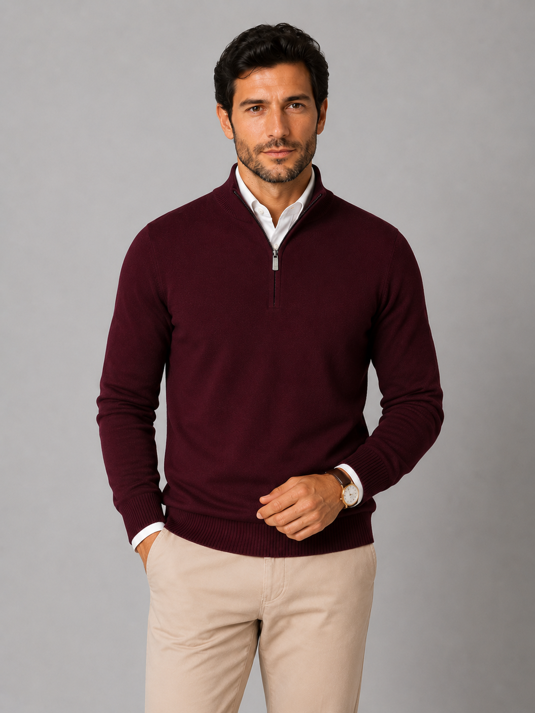 Pull demi-zip Garda