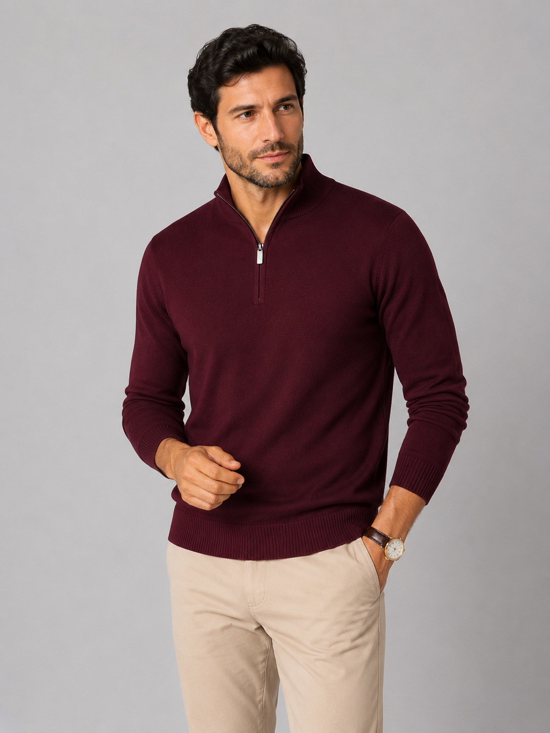 Pull demi-zip Garda