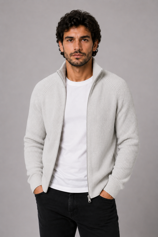 Merano Zip Cardigan