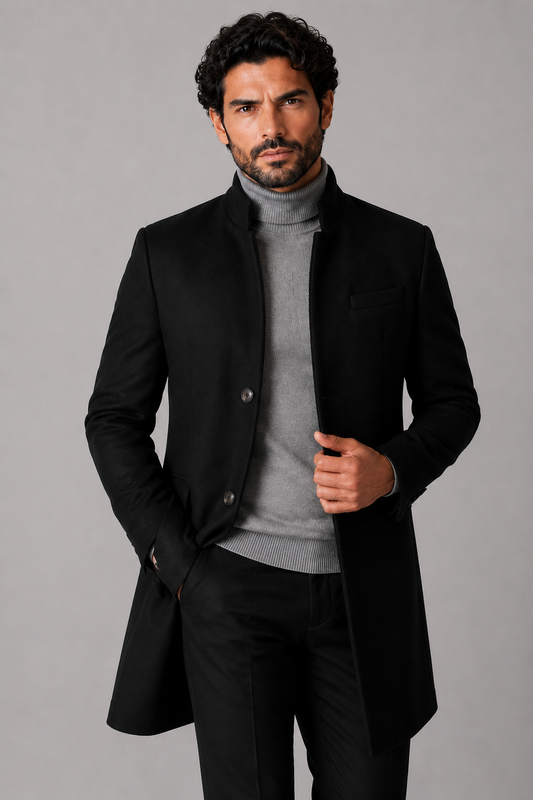 Stockholm Wool-Blend Overcoat