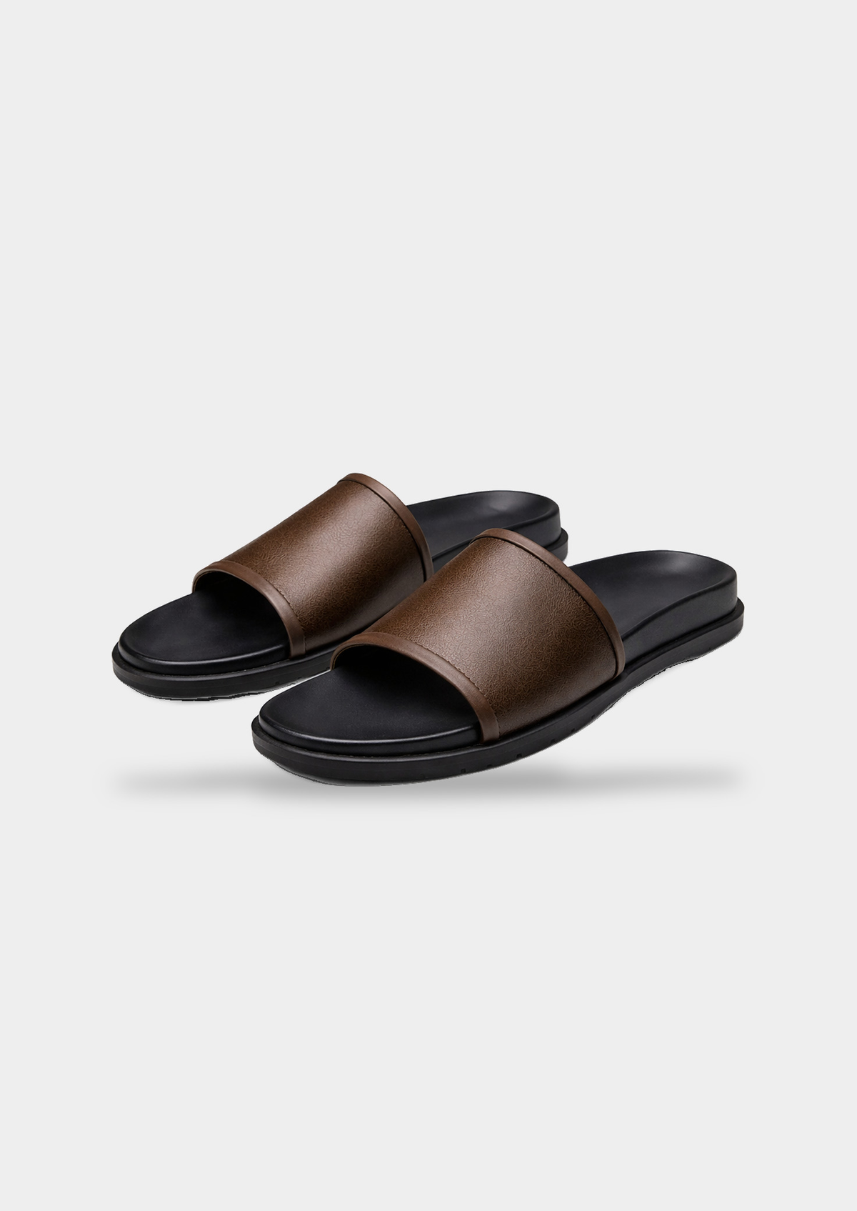Vulcano Leather Slide