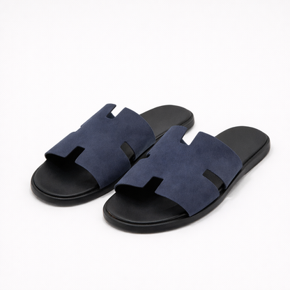 Claquettes Korcula en daim