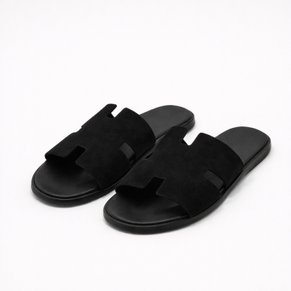 Claquettes Korcula en daim