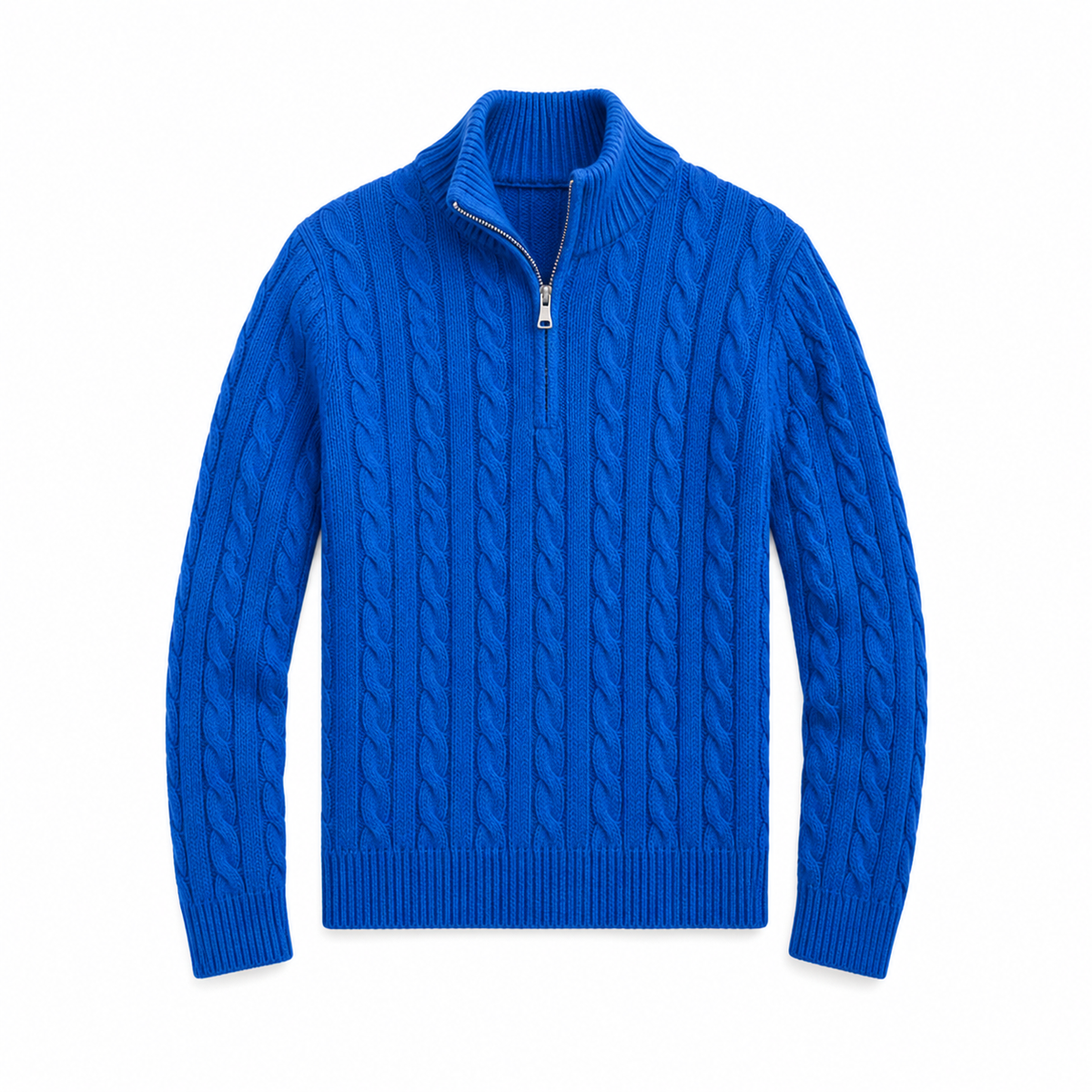 Sestriere Cable-Knit Half-Zip